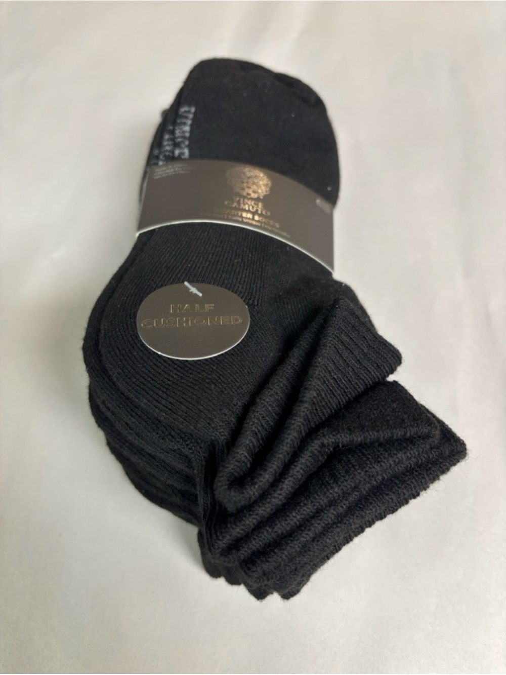 New Vince Camuto Socks Women’s 6 Pair Black Quarter Casual Athletic Activewear - Picture 2 of 12